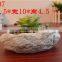 lovely decorative natural stone flower pot stone crafts
