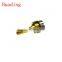 Brass straight hose barb fitting with cap