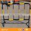 Hot dipped galvanized temporary road barrier fence