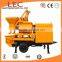 JBT30 P1 30CBM per hour mini trailer concrete mixer pump