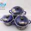 ENAMEL CASSEROLE DARK COLOR