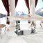 TH363 Fashion Design 2 Seater Marble Dining Table