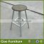 Club artificial rattan bar stool round bar stool