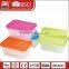 Wholesale transparent and stackable PP plastic food container for home appliance