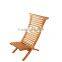 Popular bamboo folding relax chair for tea furniture design