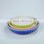 Round Ceramic Baking Tray With Colorful