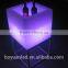 led luminous large plastic planters, tall square planters, large square planters