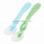 New Arrival Feeding Supplies BPA Free Silicone High Quality Baby Weaning Spoon, Gift Set