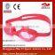 One piece colorful mix color waterproof kids silicone swimming goggles