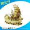 HOT SALE China style gold miniature Sailing mold Mascot Crafts gifts