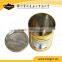 Popular design fancy printing small round tin box for tea