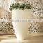 faux marble planter