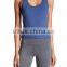 Women Fitness Tank Top Wholesale Custom Clothing High Quality Back Lace-Up Tank Top Women Gym