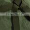 Wholesale Ladies Apparel Dropped Shoulders Army Green Cotton and Linen Blend Coat(DQE0359C)