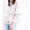 Wholesale Women Pink Long Sleeves Stars Knitted Jumper(DQE0091T)