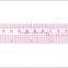 Factory wholesale high quality 1"*12" plastic Fabric garment ruler #B-65