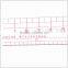 Kearing 60 cm Stick Curve Plastic Vary Form Curve Ruler ( Sandwich Line ) for Sew Area # 6360