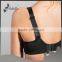 New design black hot selling high quality sports bra for women