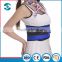 Elastic tourmaline self-heating back support with shoulder straps for pain relief