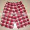 MENS YARN DYED CHECK BOARD SHORT V531