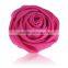 Wholesale Cheap Korean Style Brooches Handmade Girl Rose Hair Accessories Fabric Satin Flower Brooch