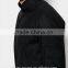 2016 men's cool black two-way zippers waxed biker jacket
