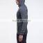 MEN MUSCLE FIT ZIPPER JACKET 2.0 GREY