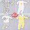 S32704W New Children Clothes Sets Baby Girls Sleepwear Long Sleeve Leisure Wear Kids Pajamas