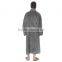 Good quality couples mens microfiber bathrobe