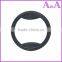 Black plastic adjustable sliding buckle for bra or bag