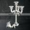 Handmade Modern 5 Head Crystal Candle Holders For Christams Holidays Home Decorative