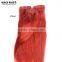 8A Wet and Wavy Virign Brazilian Hair African American Clip in Human Hair Extension