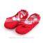 New Fashion Girls Canvas Soft Sole Lace Shoes Children Kids Ballet Dance Shoes