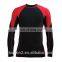 Wholesale custom printed sublimated mma rash guard