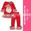 2PCS Child Populuar Christmas Set 2017 New Year Girls Princess Suit