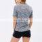 ladies summer running short sleeve t shirt design