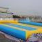 2016 Hot Sale Inflatable Blue and Yellow Water Pool Inflatable Swimming Pool for Sale