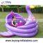 Custom family use inflatable water swimming pool with slide for kids