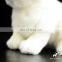 Realistic white rabbit plush soft bunny gift kids toy