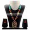 Indian Costume Jewellery -Pearl Necklace Set-