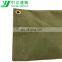 Military waterproof polyester/cotton duck canvas tarp