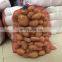 PE Raschel Mesh Bag/mesh Bag for Wood Vegetable Fruit/ Mesh Drawstring Bag