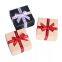 Decorative rigid paper gift box with lid