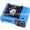 Two function portable gas stove, 2 in 1 portable gas cooker,two in one camping stove