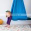Eco-Friendly Large Reversible  Cotton Carabiner Indoor Sensory Therapy Swing For Kids