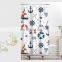 i@home new home stock anchor modern waterproof bathroom shower curtain digital printing