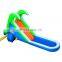 Wholesale Prices Nylon Fabric Inflatable small pool water slide, Inflatable Bouncy Castle with Water Slide