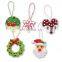 Handmade sew  kit educational diy Toy Christmas  Ornaments For Kids
