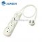 Israel 4 way electrical extension cord multiple socket with switch