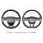 Universal Car Steering Wheel Cover Skidproof Auto Steering- Wheel Cover Anti-Slip Embossing Leather Car-styling